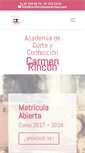 Mobile Screenshot of confeccionescarmen.com